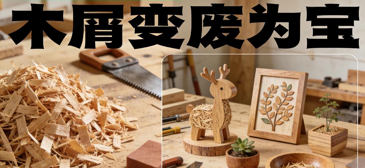 龙井：变废为宝，小小木屑撬动大产业谁能想到毫不起眼的木