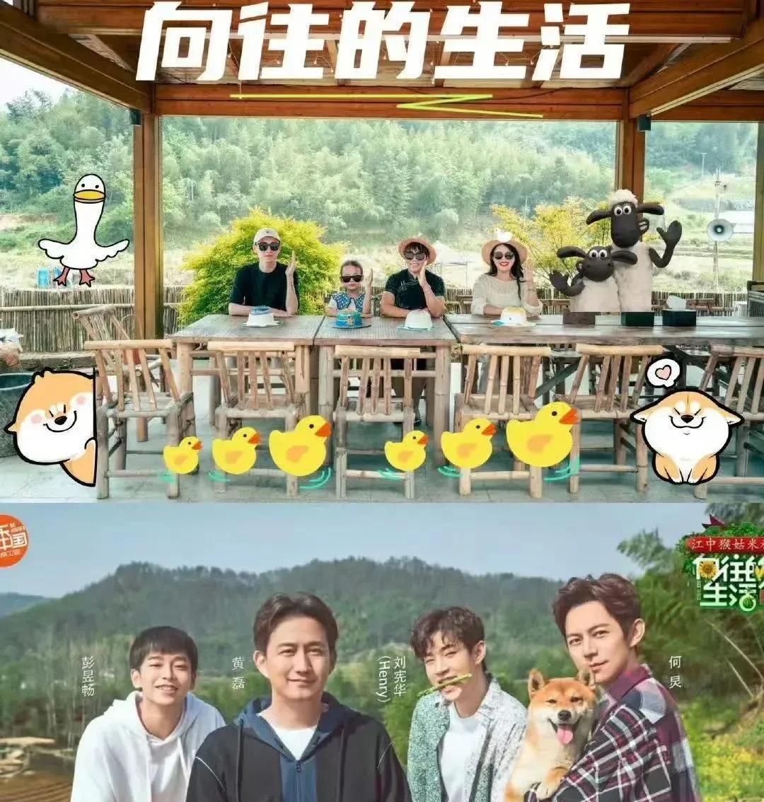 黄磊暂停后，终于想出来了老牌综艺节目向往的生活，一直是很多人的下饭综艺。但是