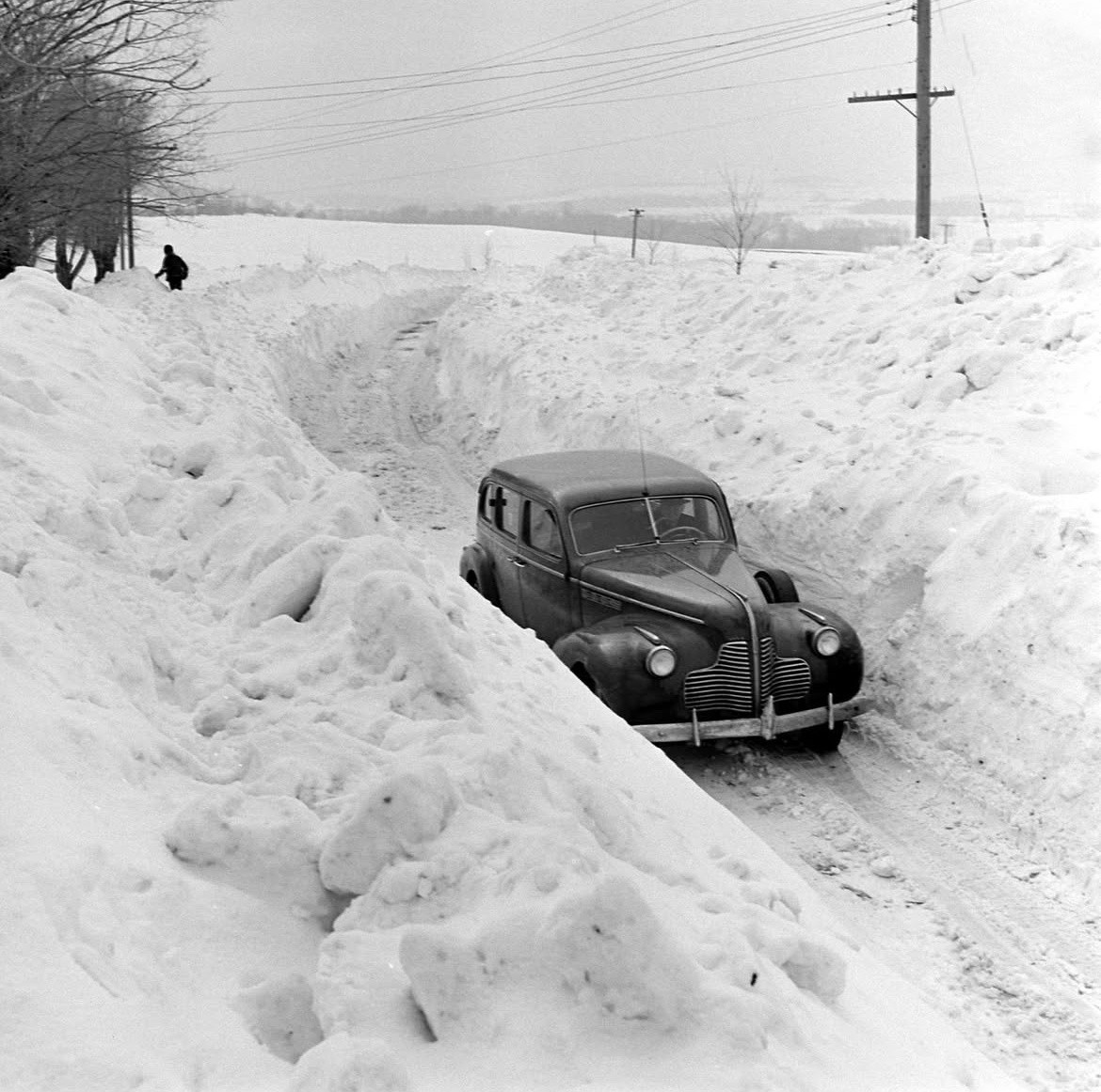 1945年纽约大雪过后历史知识​​​