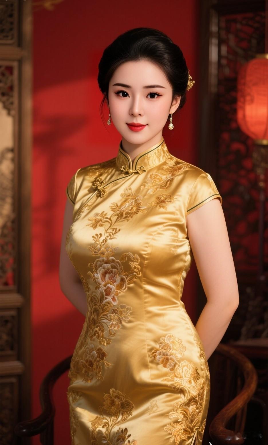旗袍独特东方之美