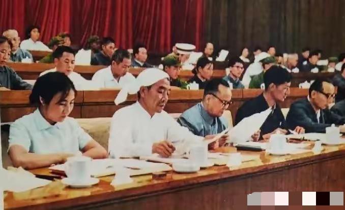 十大会议，几位革命先辈，坐在主席台上，我敢打赌，如果你能认出来二位以上，历史绝对