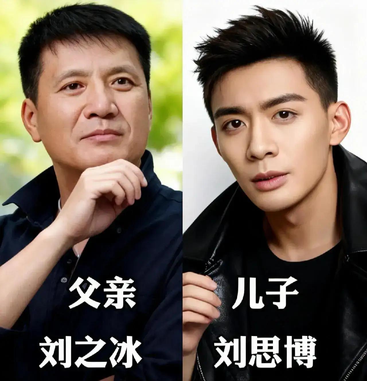 儿子比爹还要帅气的黄志忠。儿子比爹还要帅气的刘之冰。儿子比爹还要帅气的蔡国庆