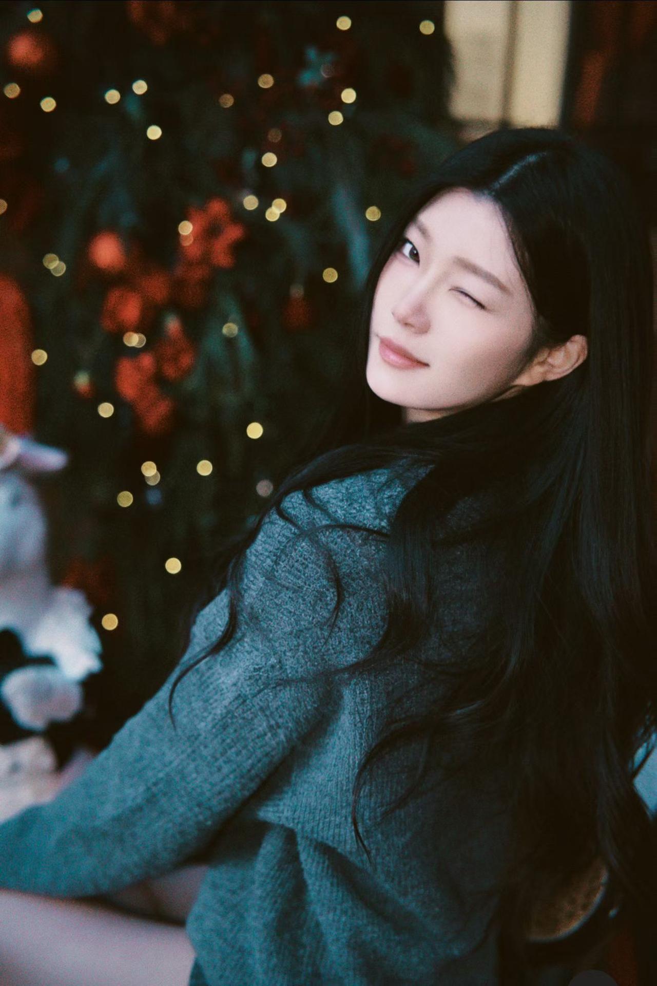 圣诞快乐，178美女模特的节日什么样的才算是美女