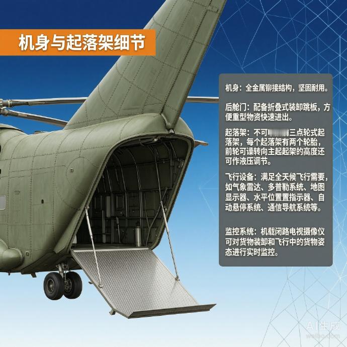 军事ai新视野米-26“光环”运输直升机［苏］机长：40.025米主旋翼直径：