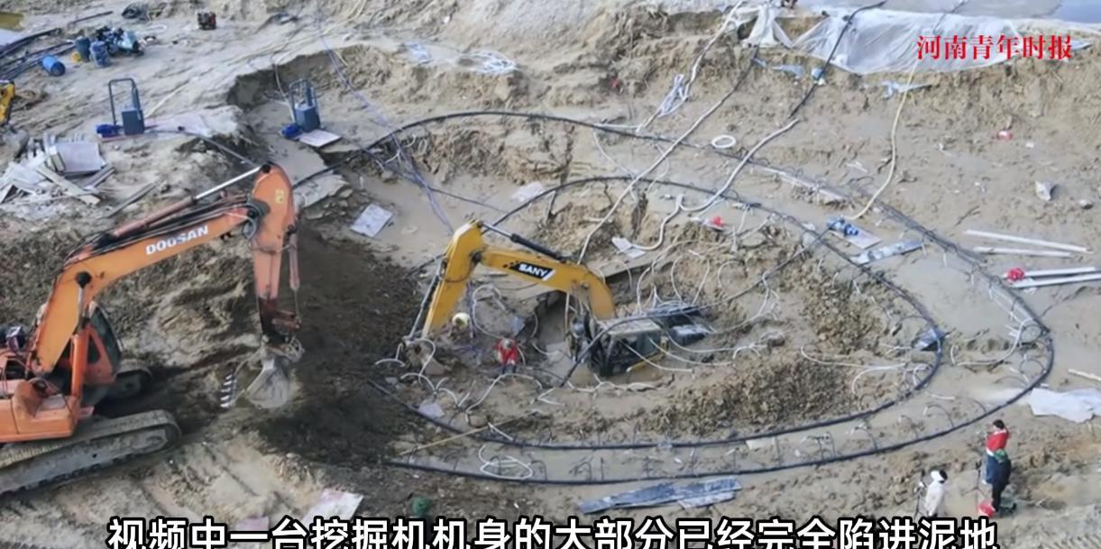 悲剧还是发生了！2025年7月，内蒙古包头，一辆价值36万元的挖掘机在救援时，自
