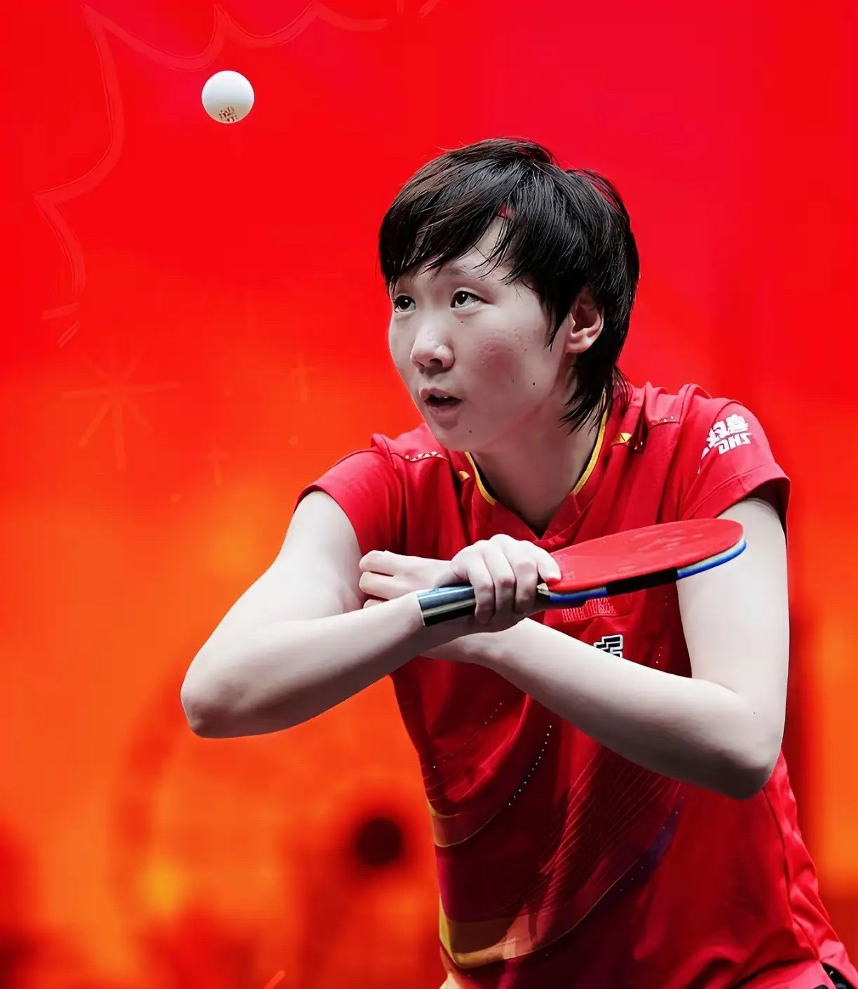 王曼昱反手体系成国乒女队“重点课题”！国乒女队全员着力“剖析”王曼昱的反手体系，