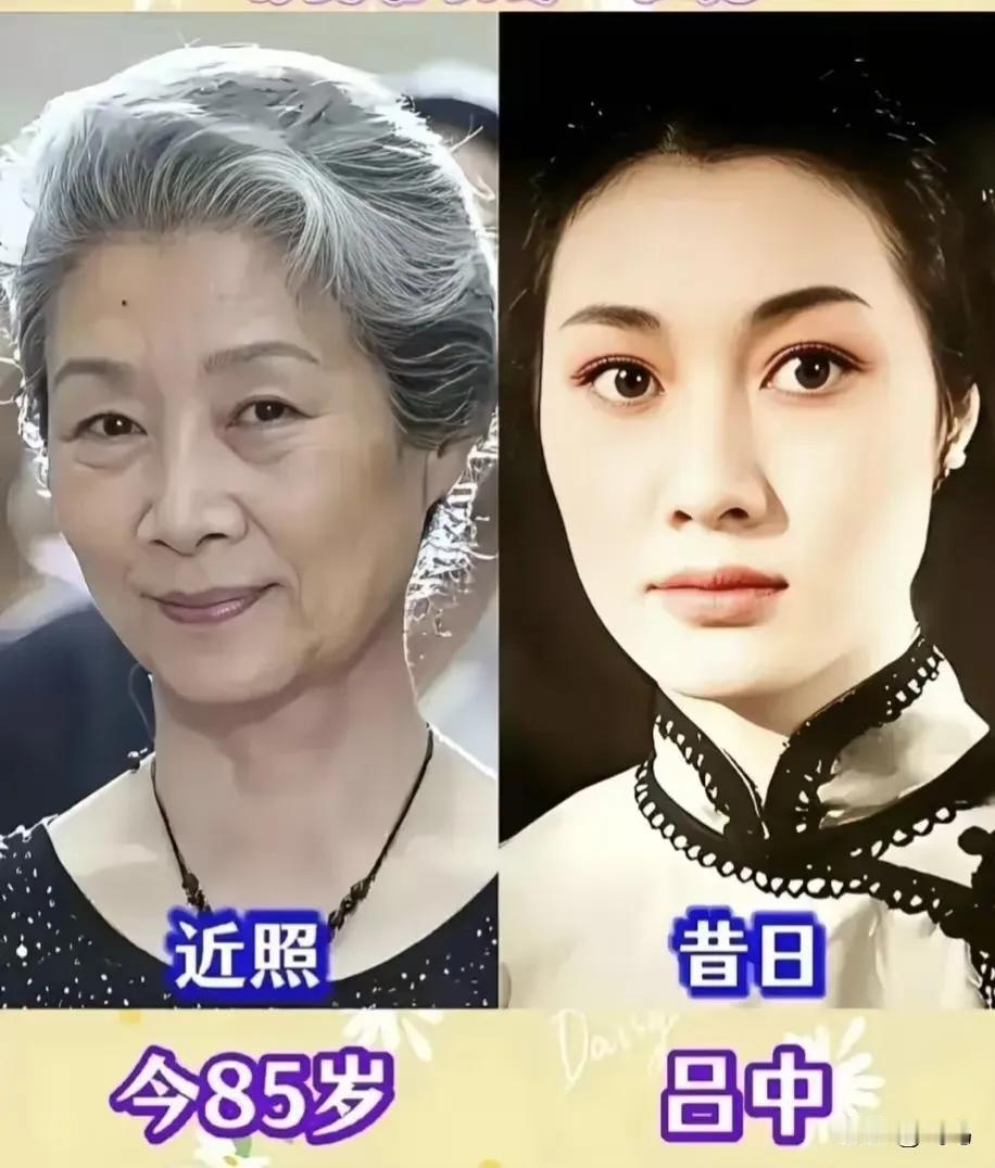 这些老戏骨今昔都好漂亮，当年可都是荧幕上响当当的美人。岁月匆匆一晃几十年过去，曾