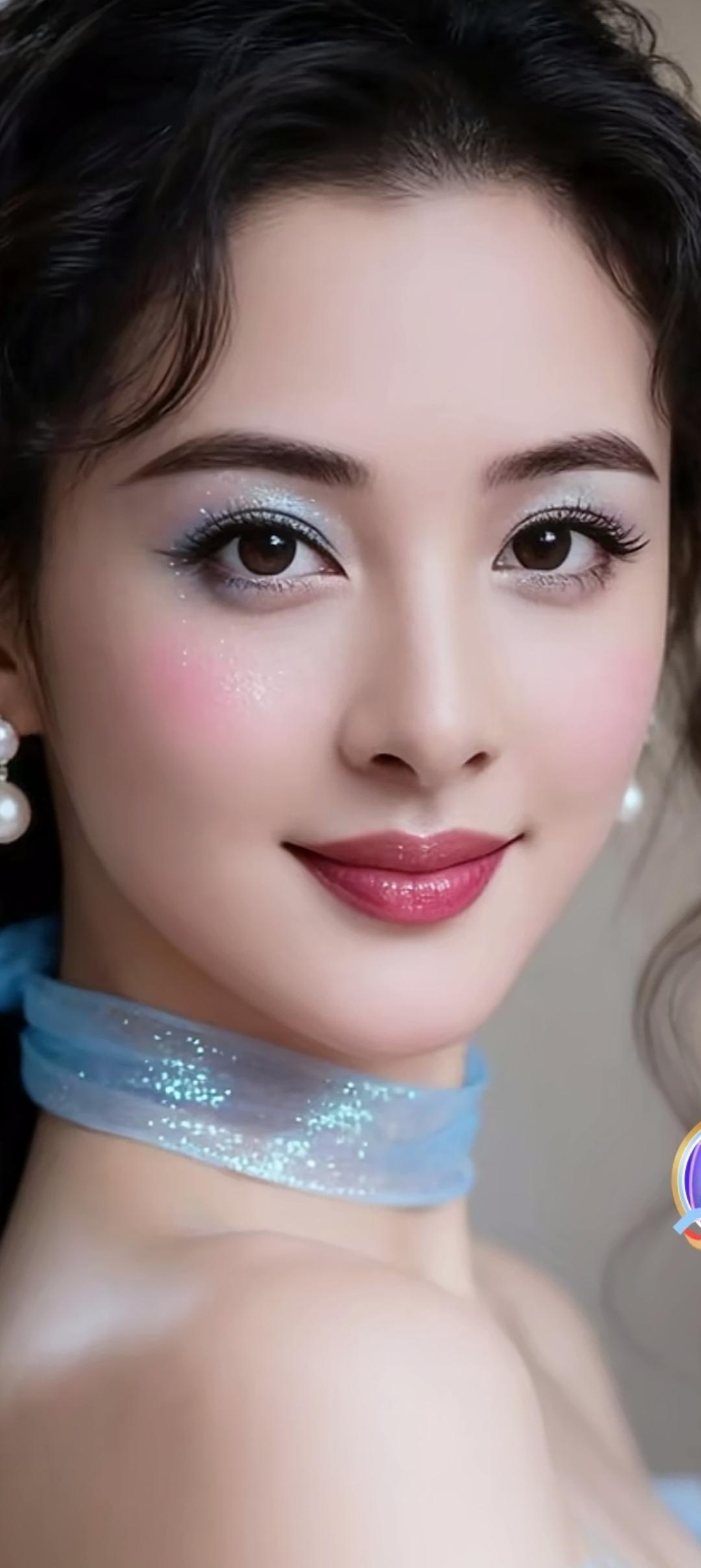 ✨梦幻蓝闪颈饰✨✨✨