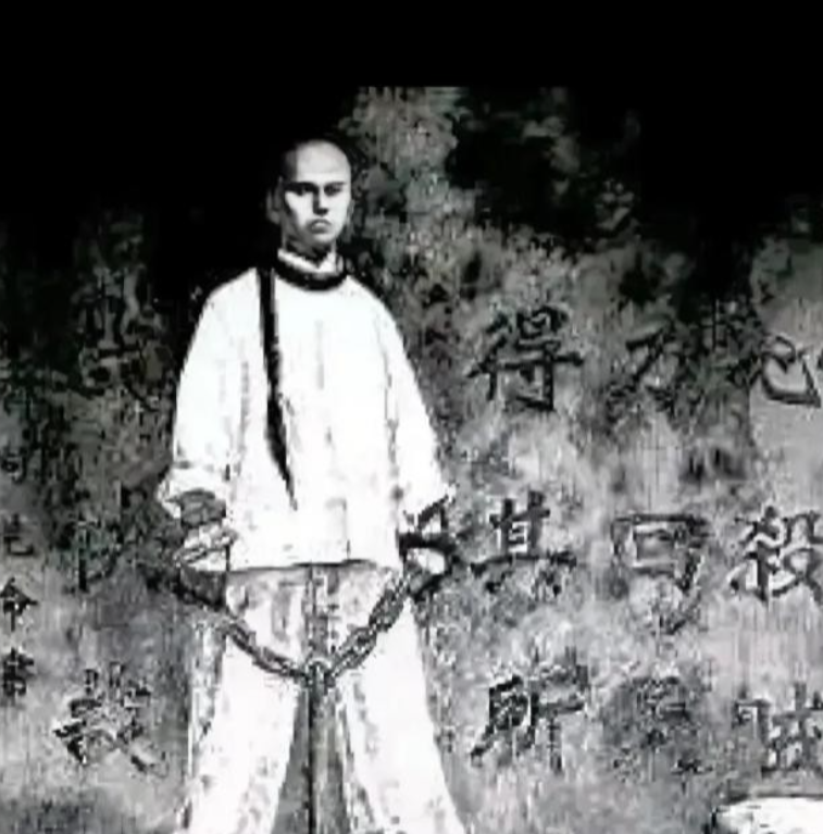 1898年，谭嗣同被活活砍了30刀，临死前，妻子哭得肝肠寸断说：“我想给你留个后