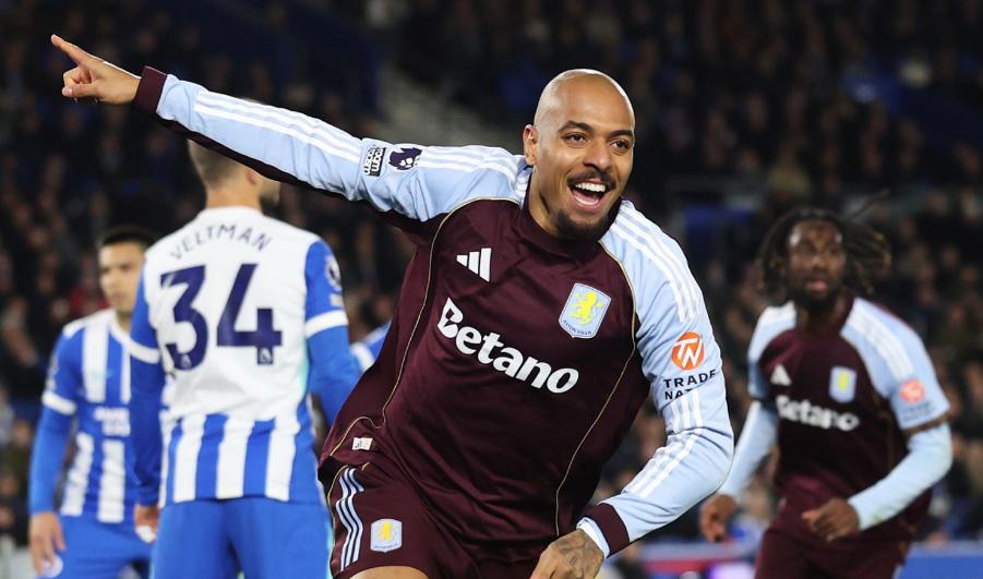 5场5球，马伦来到罗马打开了进球账户，相比他在维拉一个赛季才进4球，在罗马踢球估