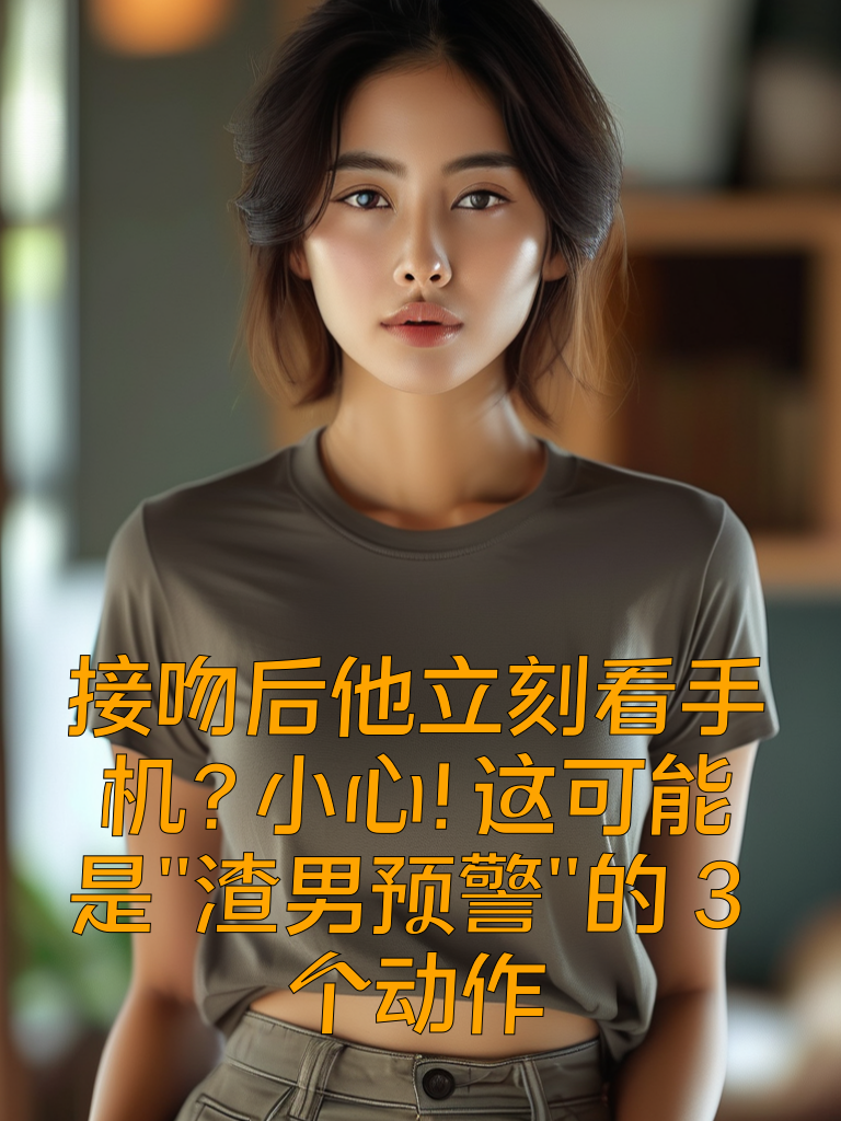 接吻后他立刻看手机？小心！这可能是