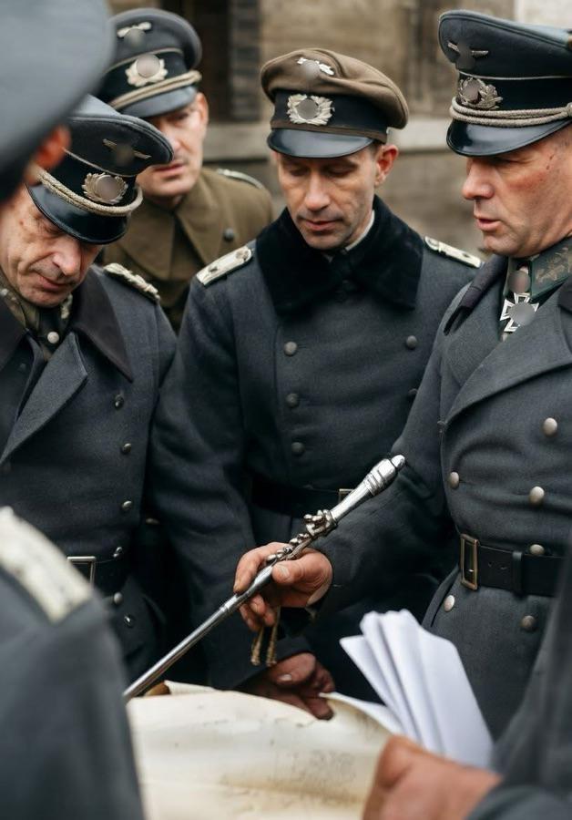 1944年6月19日，德国陆军元帅埃尔温·隆美尔与陆军元帅卡尔·鲁道夫·冯·龙德