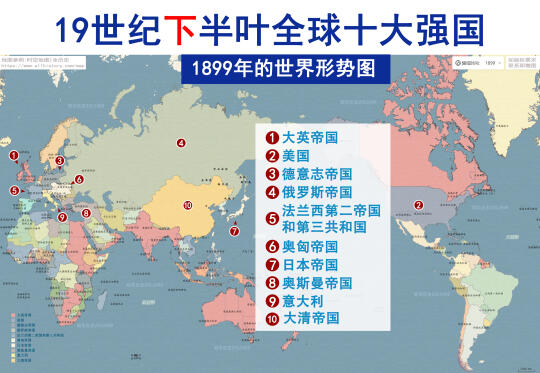 十九世纪下半叶世界形势