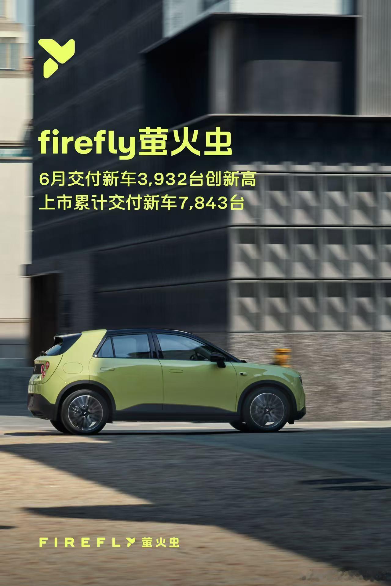 萤火虫上个月卖了快4000台，证明了一件事：当10万块的萤火虫和80万的ET9在