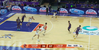 张震麟打嗨了也尴尬，北控成为一盘散沙，王哲林被张震麟比没了在北控70:90落