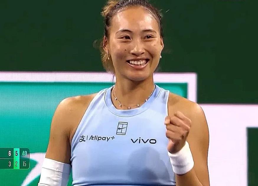 状态来啦，谁也挡不住！郑钦文在WTA1000印第安维尔斯站