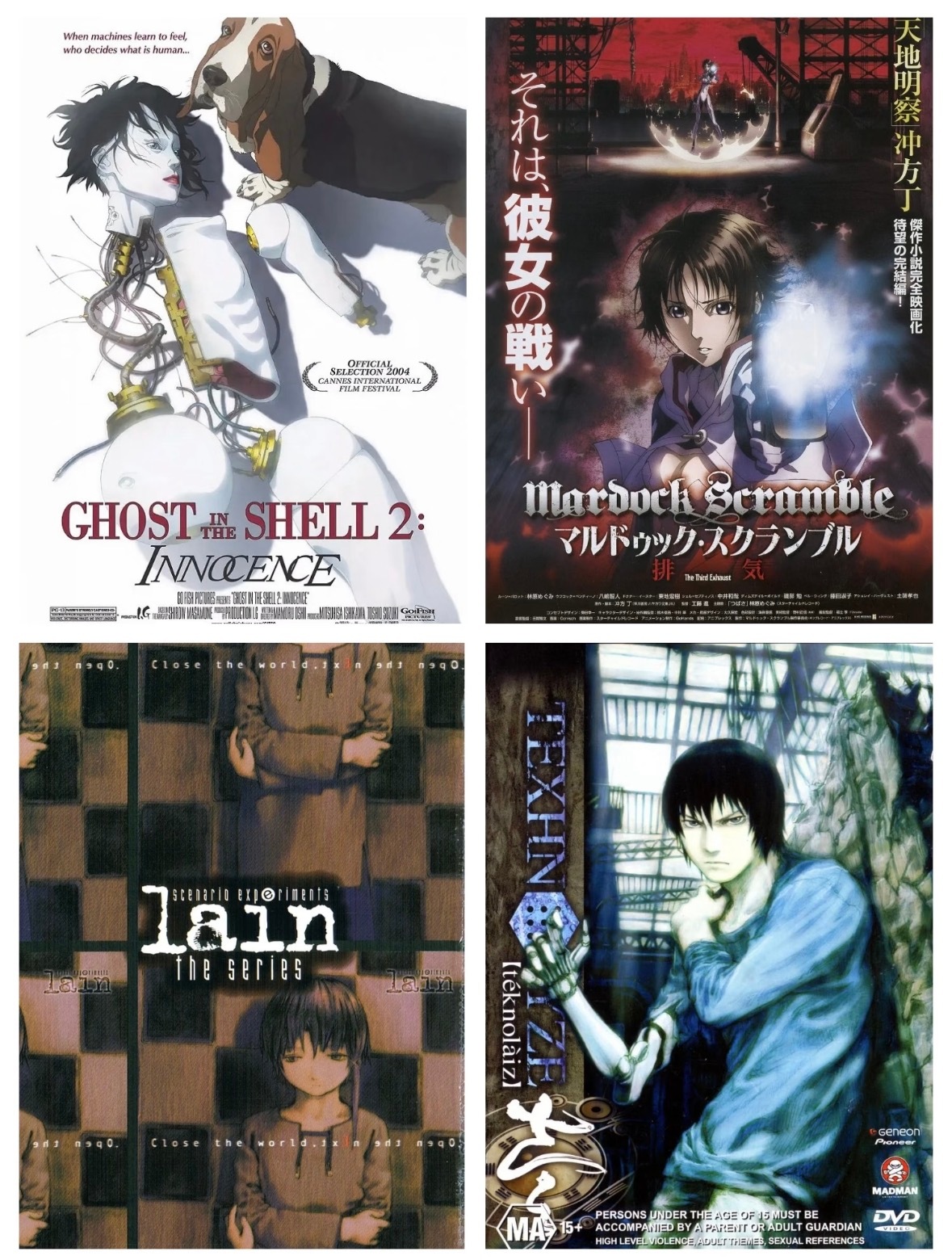 20部超好看的赛博朋克动漫盘点，都是巨好看的，快存好吧！动漫点评团海外动漫名场