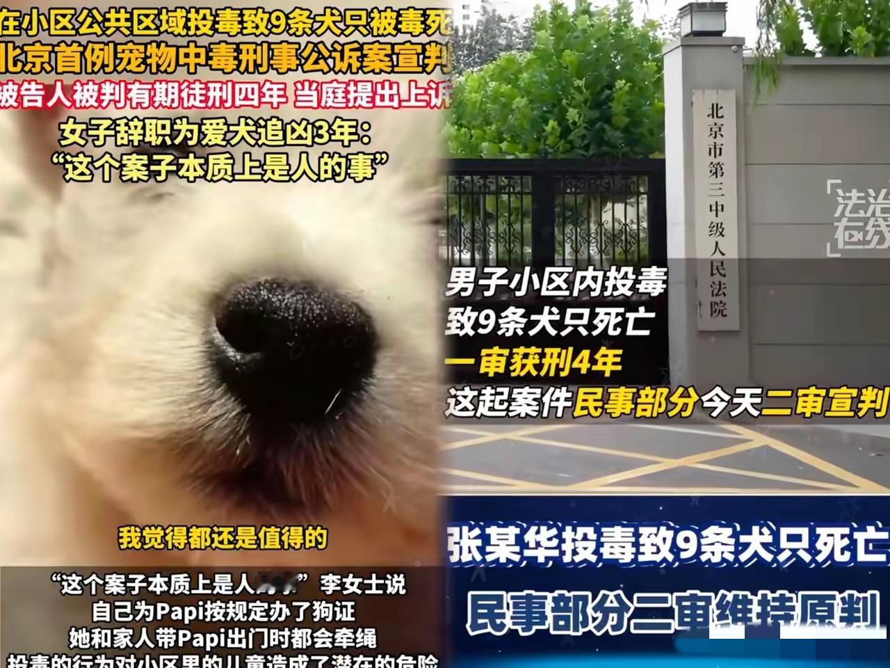 这个案子判的非常好，早就说了，肯定是维持原判，如果这个案子能让养狗的人都能遛狗拴