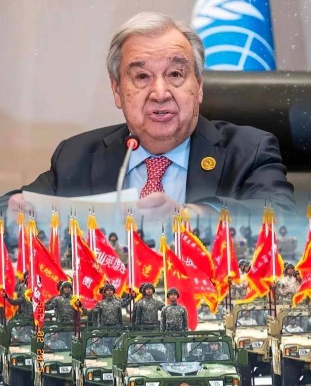 联合国秘书长，古特雷斯在中国，说了句大实话！他表示：没有中国，就没有二战胜利，中
