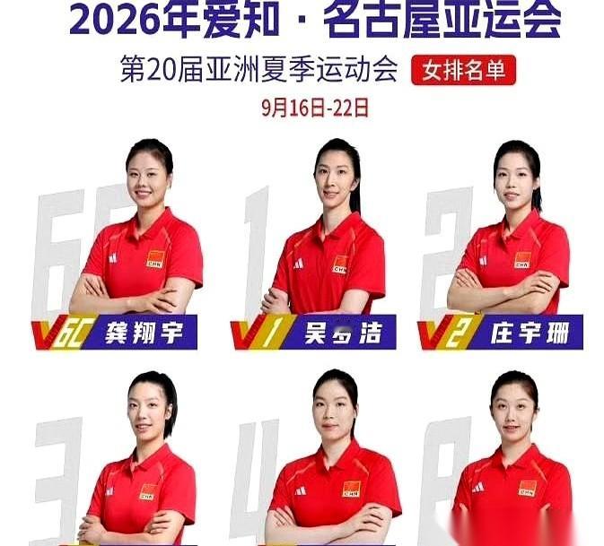 央视和中国排协刚把亚运会女排12人大名单放出来，球迷群里的消息提示音就响成了一片。定睛一看，名单大变