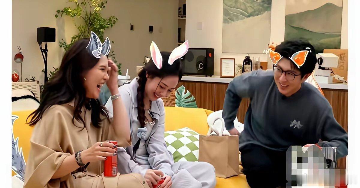 当郭碧婷正叹气带娃太累时，谢依霖直接拆台：你家不是一堆保姆吗？李雪琴本来还在旁边