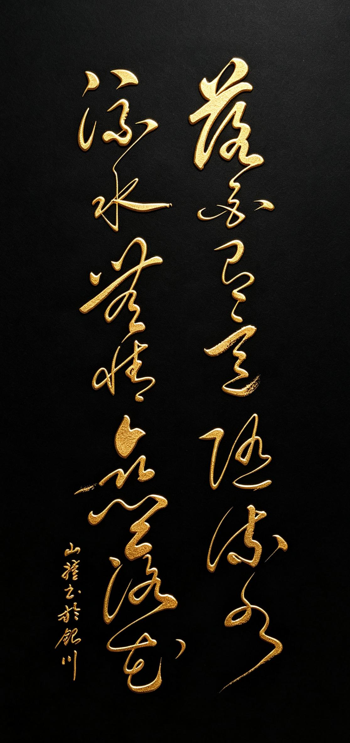 今天在网上又刷到一幅书法作品，简直太辣眼了，其运笔流畅自如，行云流水般一气呵成，