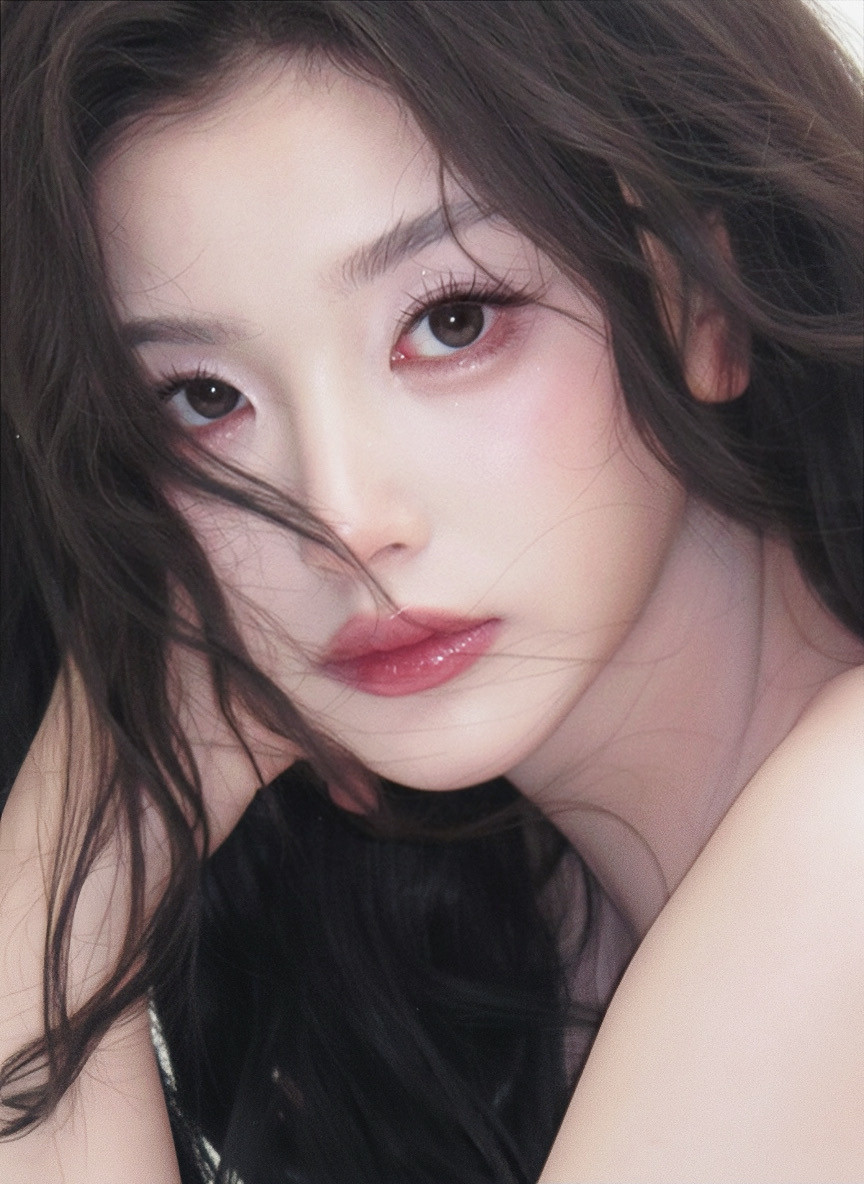 这个化妆师再给孔雪儿画～