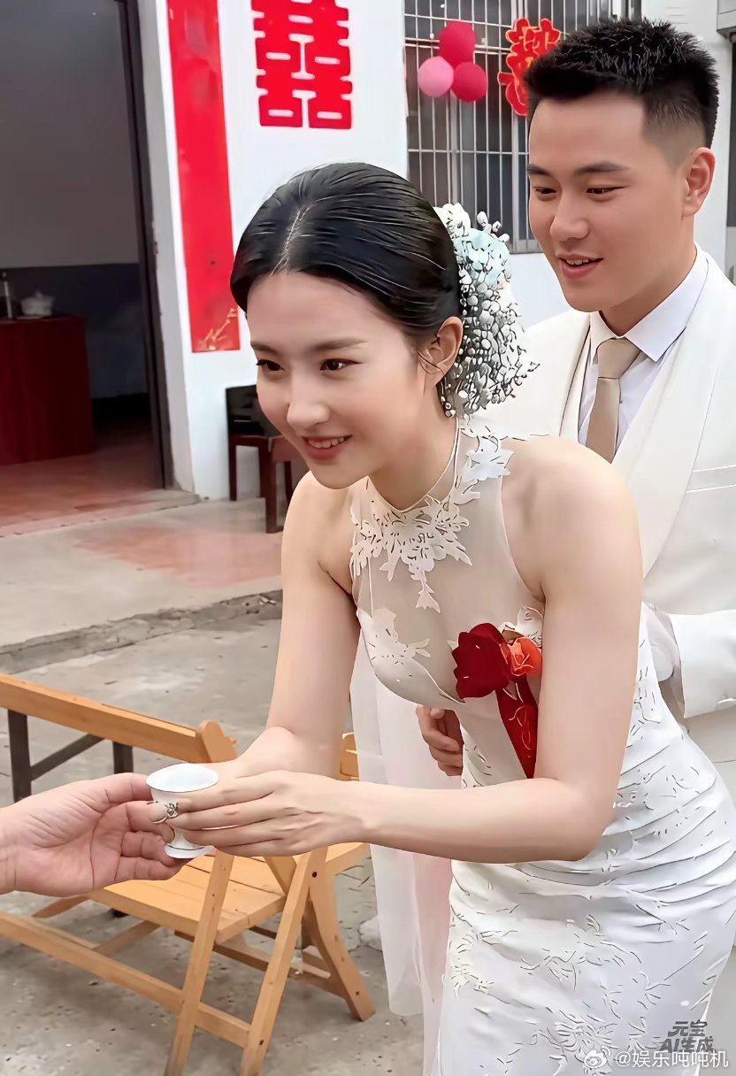 深圳一新娘结婚，像不像刘亦菲？这个小伙子太幸福了吧！天天和仙女姐姐一样的爱人在