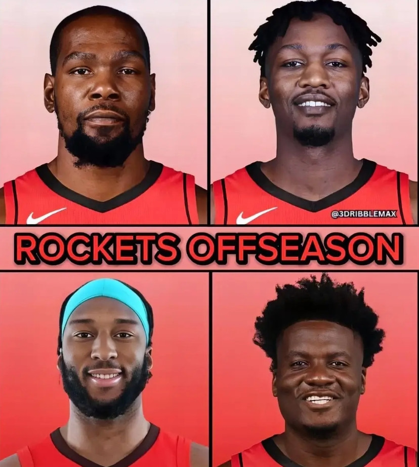 火箭的引援，算是成功了吧四大新援本赛季表现：杜兰特：首发前锋，场均27.