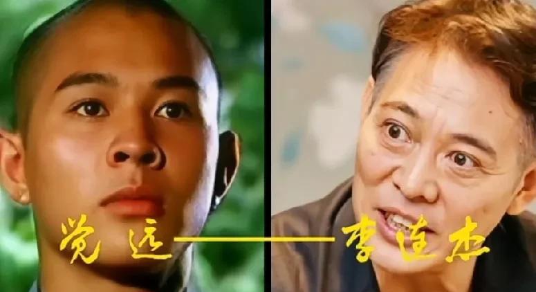 82版《少林寺》演员今昔对比，两位己不在，李连杰变化太大了