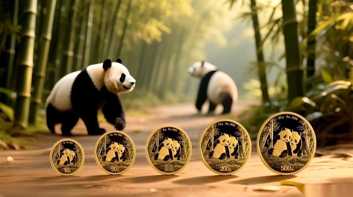 我跟你说个事儿，你可能都不信。咱家那枚每年都出的熊猫金币，你以为就是个熊猫图案