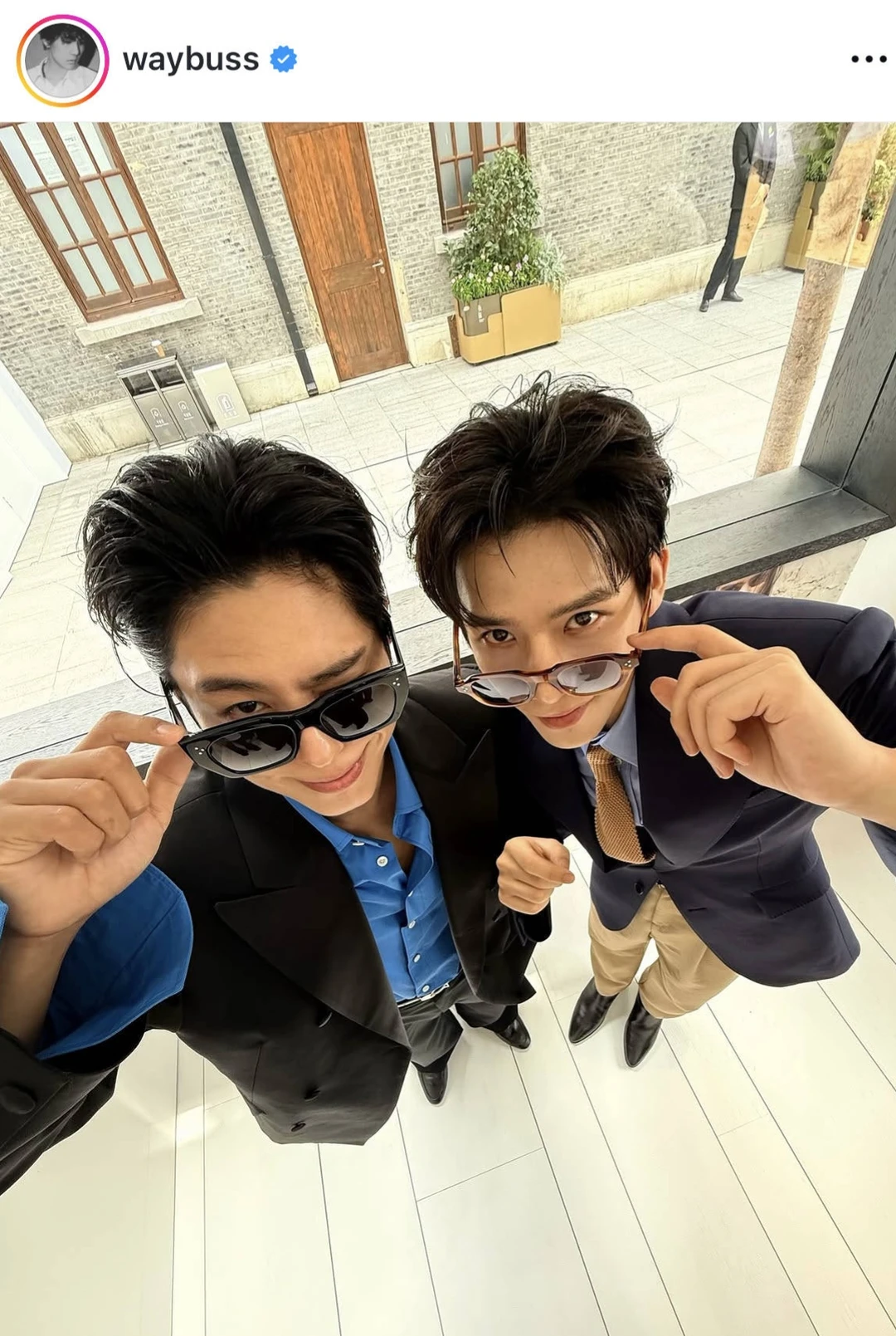 嗯有安宇发的，有朴宝剑发的