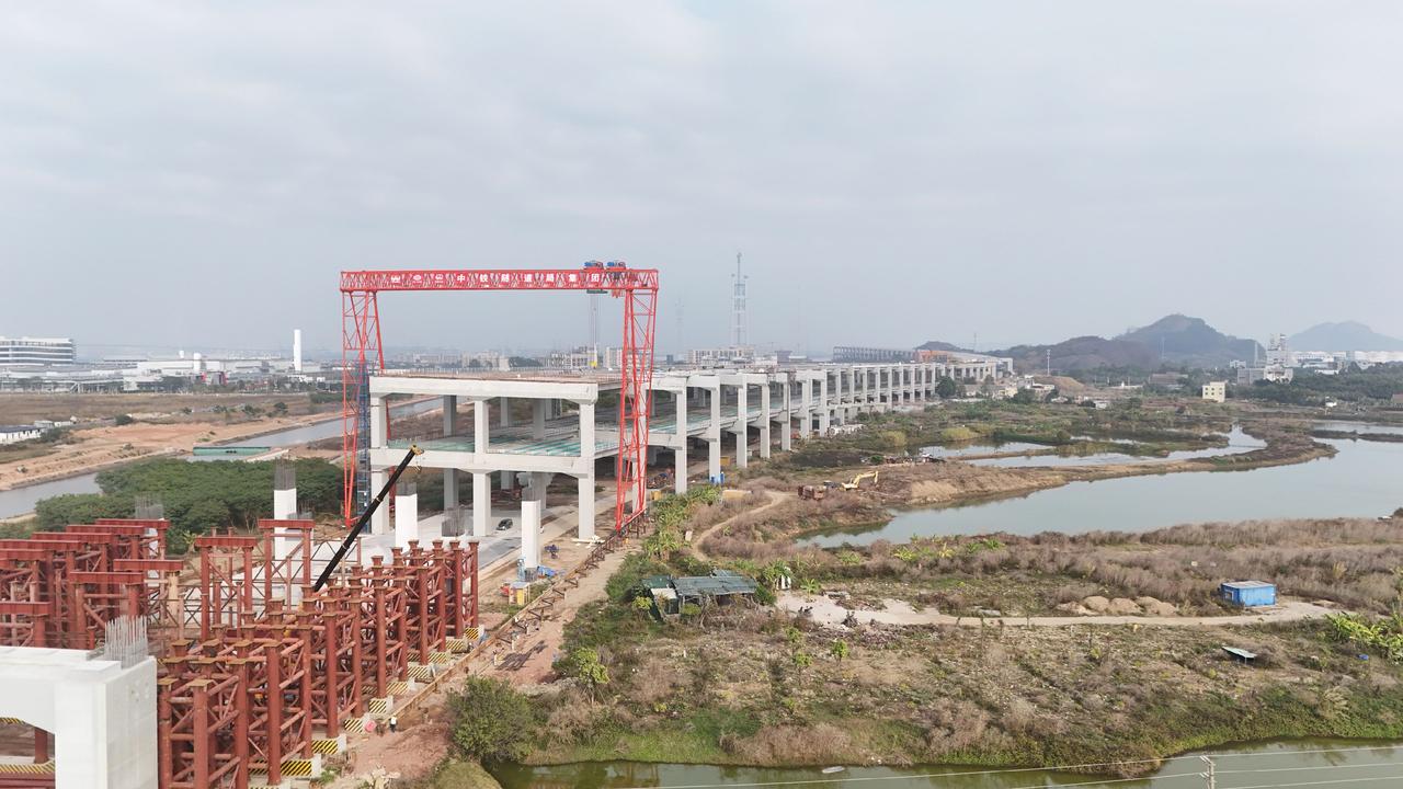 正在建设的狮子洋通道，目前的进展28年真的能通车嘛