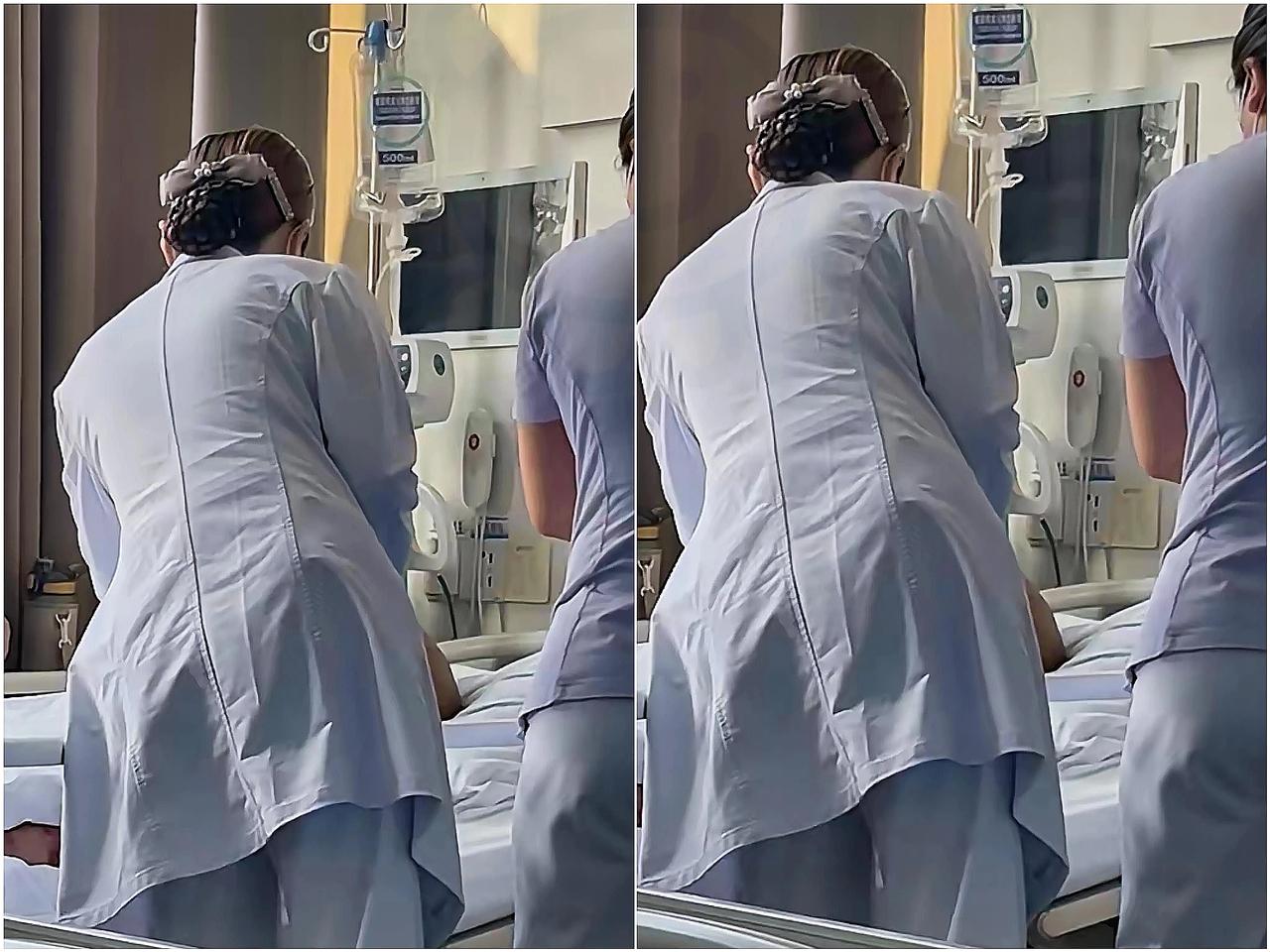 今天在天津第一中心医院住院部，遇到一个非常难的姑娘，是个独生女，没有母亲，和父亲