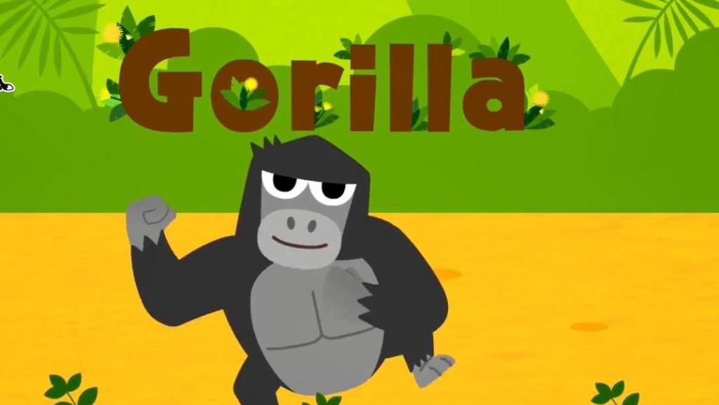 幼儿英语儿歌+4【英文小天才】5 野兽动物的名