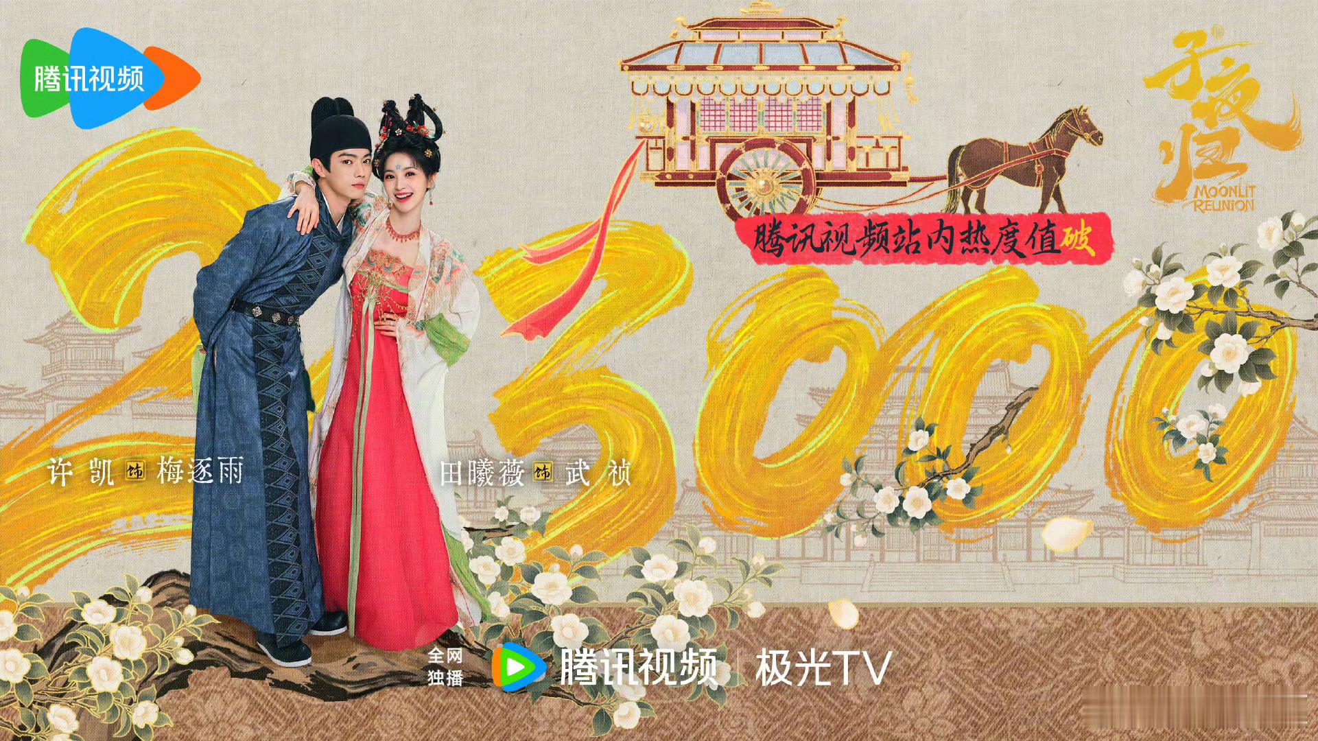 《子夜归》开播一个半小时，已破23000，什么水平？​​​