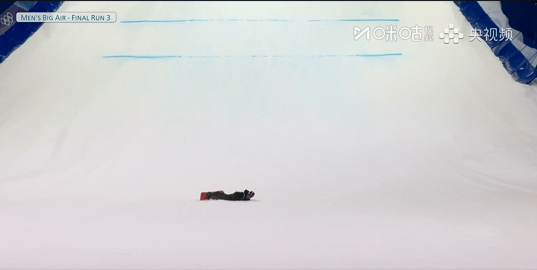 🔻压力大啊，又摔出领奖台一个。苏翊鸣决赛全民聊冬奥海外新鲜事