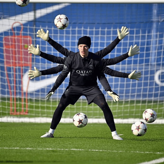 恩里克: 人生第一次看连扑四点球;不想谈门将问题, 先庆祝