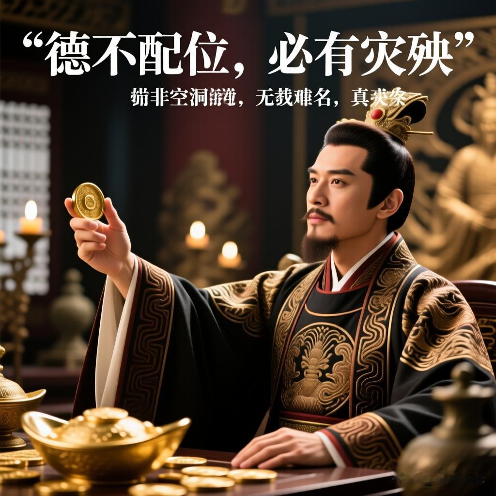 德不配位这句话的含金量还在上升[握手]“德不配位，必有灾殃”这一古老箴言，