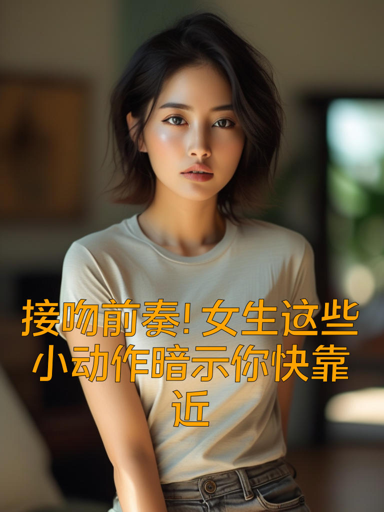 接吻前奏！女生这些小动作暗示你快靠近