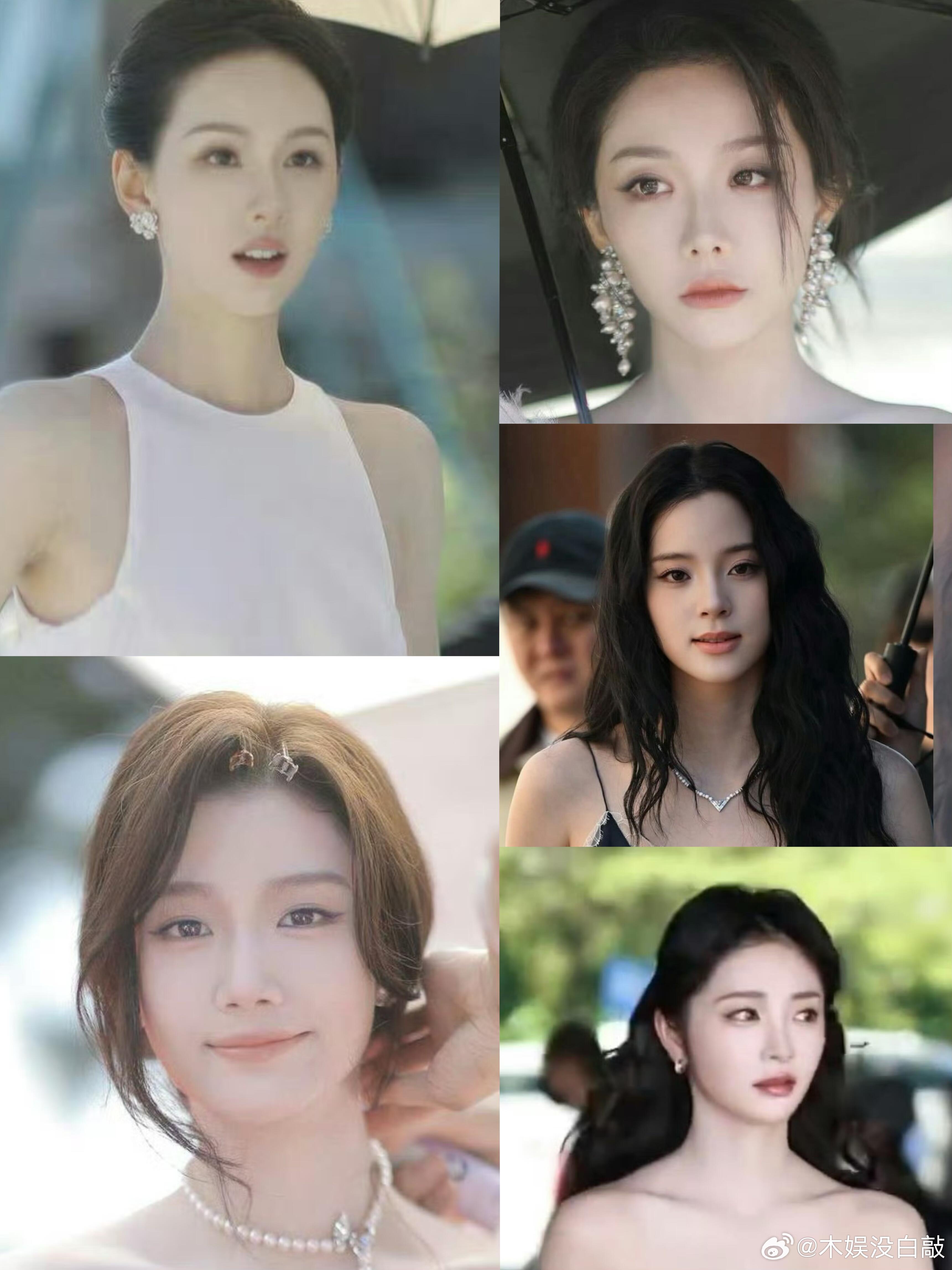 栩栩华生时尚文化大赏女艺人怼脸图陈都灵、卢昱晓、喻言、周洁琼、欧阳娜娜​​​