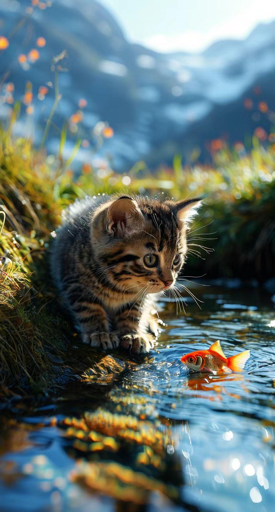 分享一张最可爱的猫咪照片