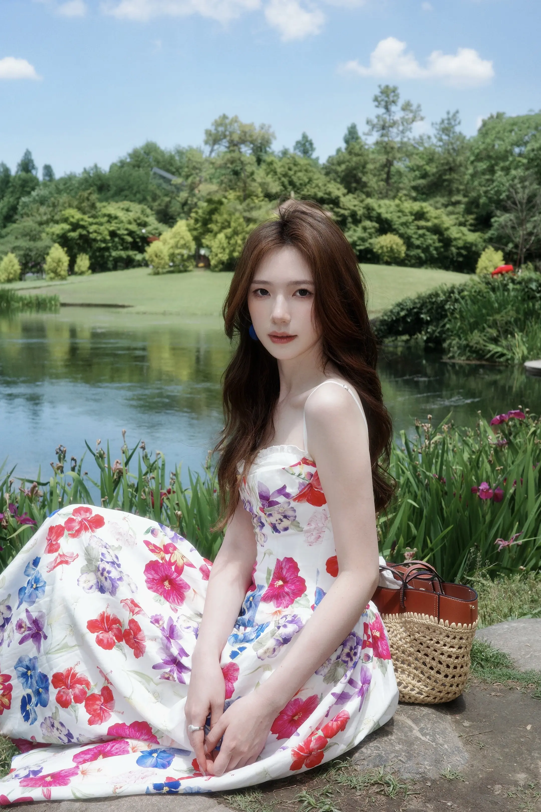 闯进夏天的油画里