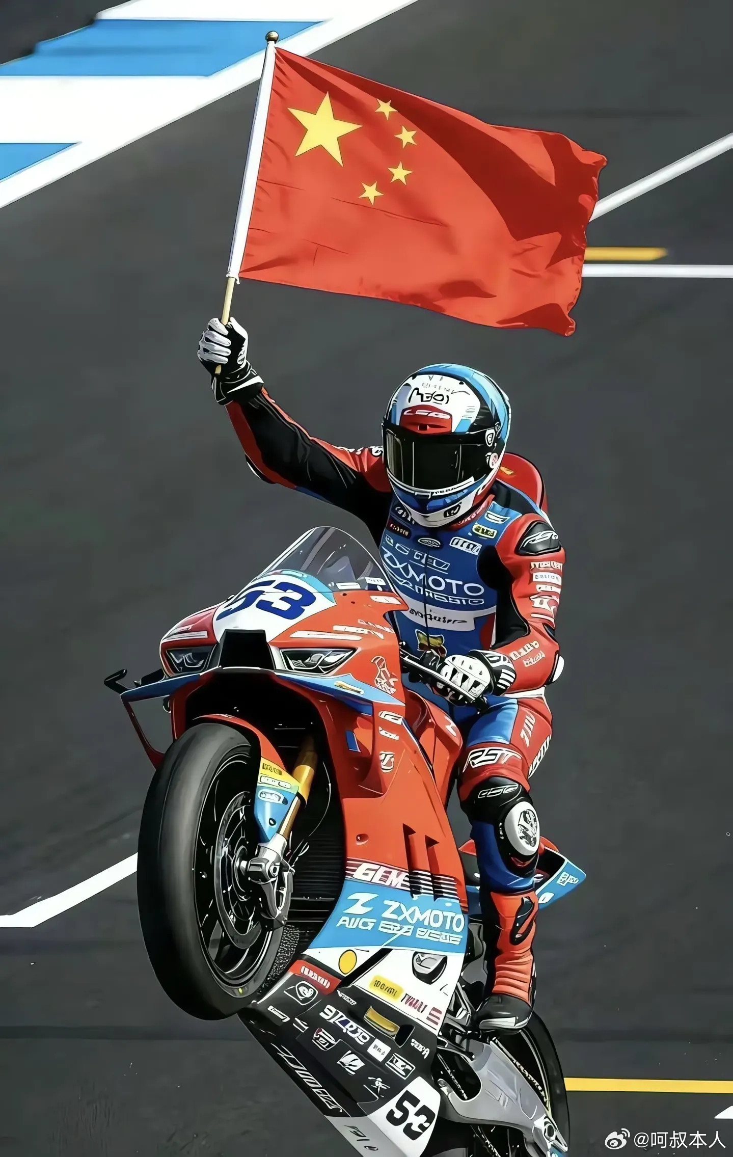 张雪机车两连冠这个事儿，我们跟着欢呼没毛病，我也特别自豪。但是，我也觉得奇怪啊，