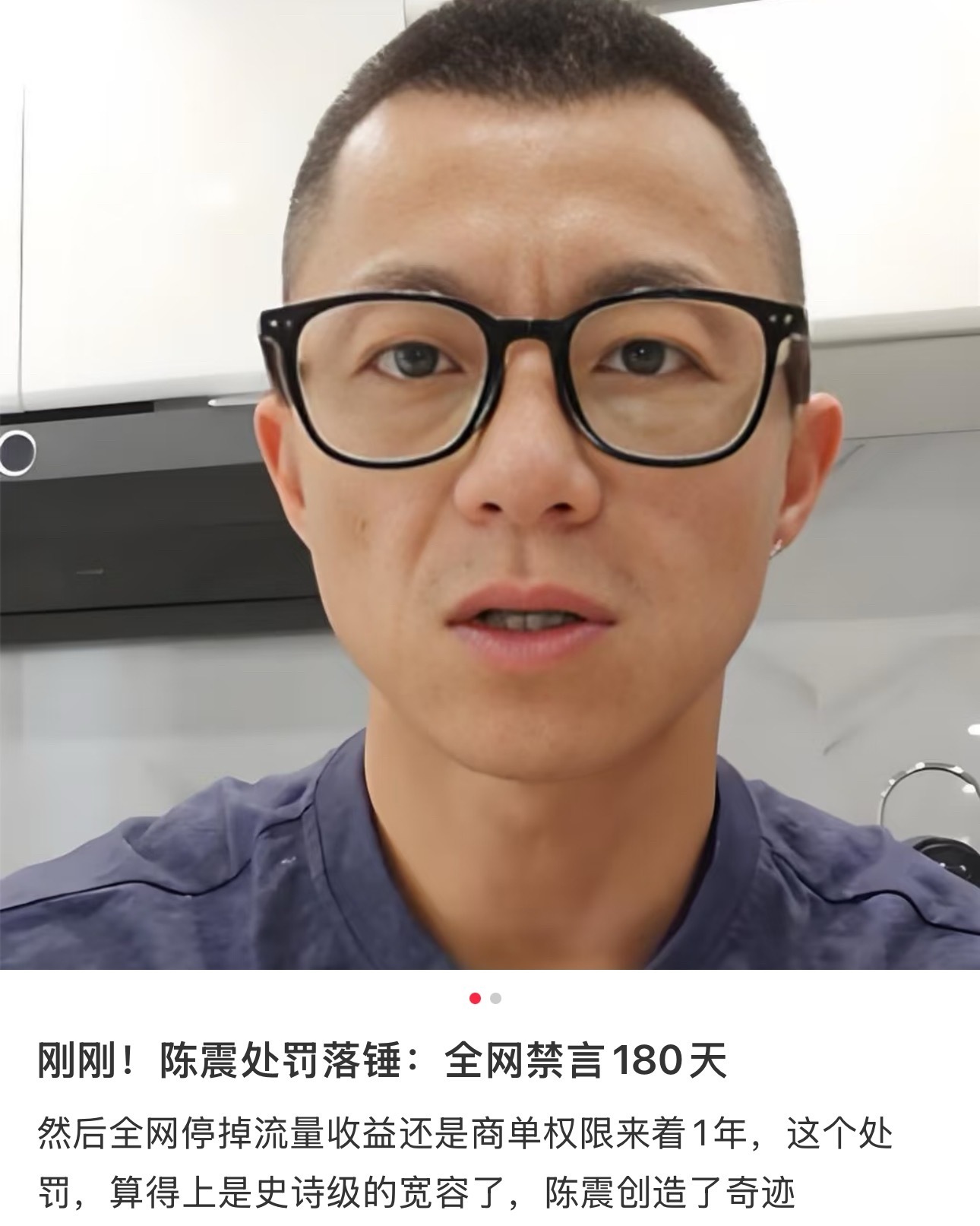 陈震的最终处罚来了，号算是保住了，基本在我预期之中。