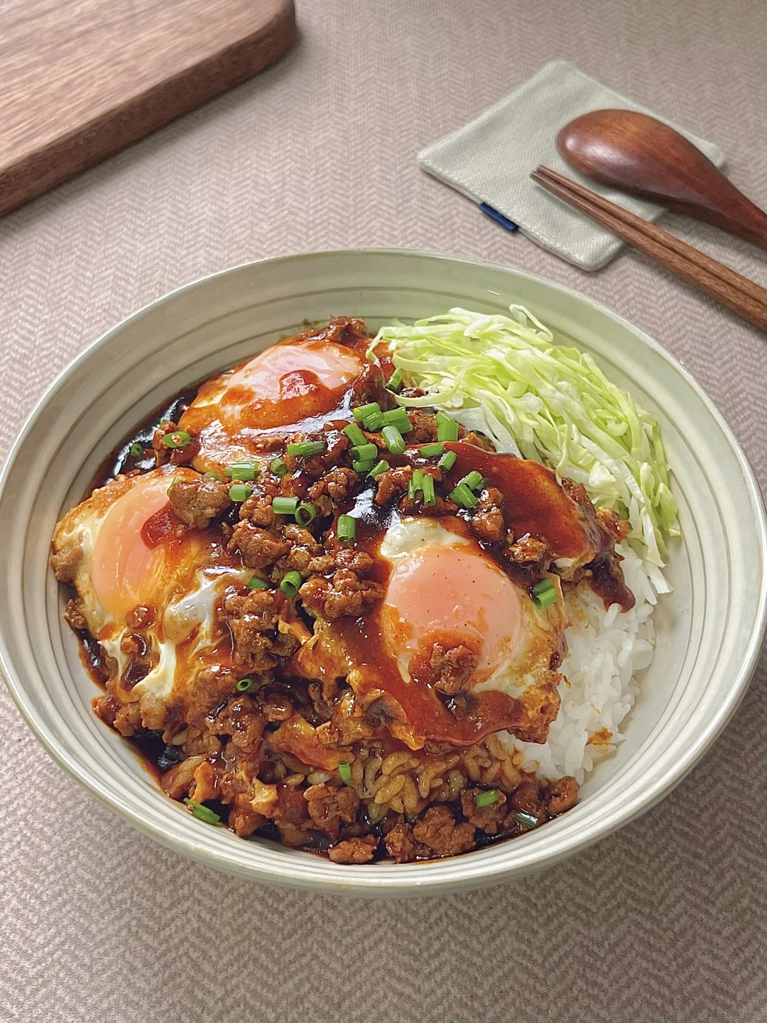 我很好拌饭太太太好吃了🤤肉沫鸡蛋搭配香❗️