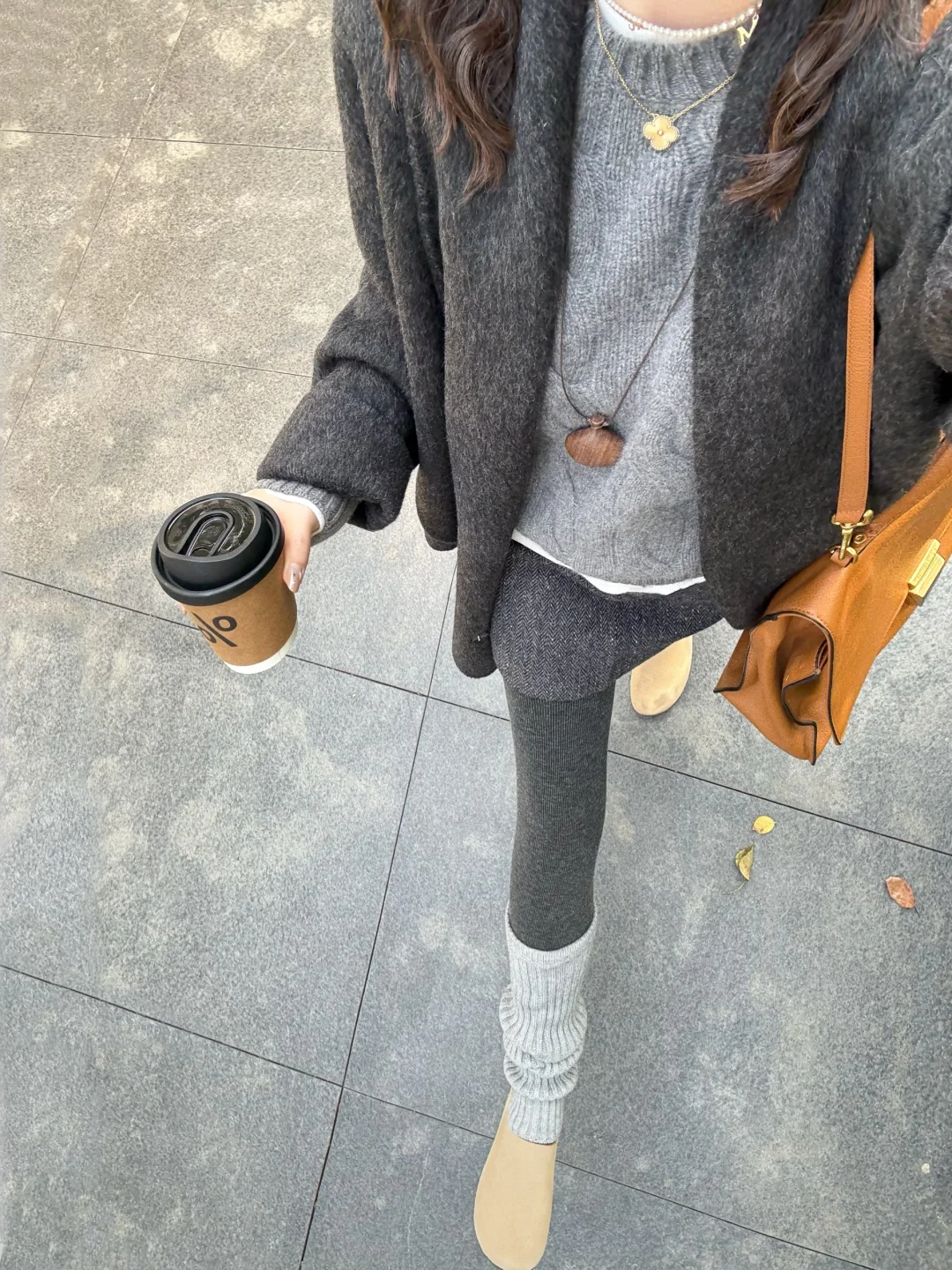 秋冬穿的漂亮大衣🍂基础款叠穿也太绝了叭！