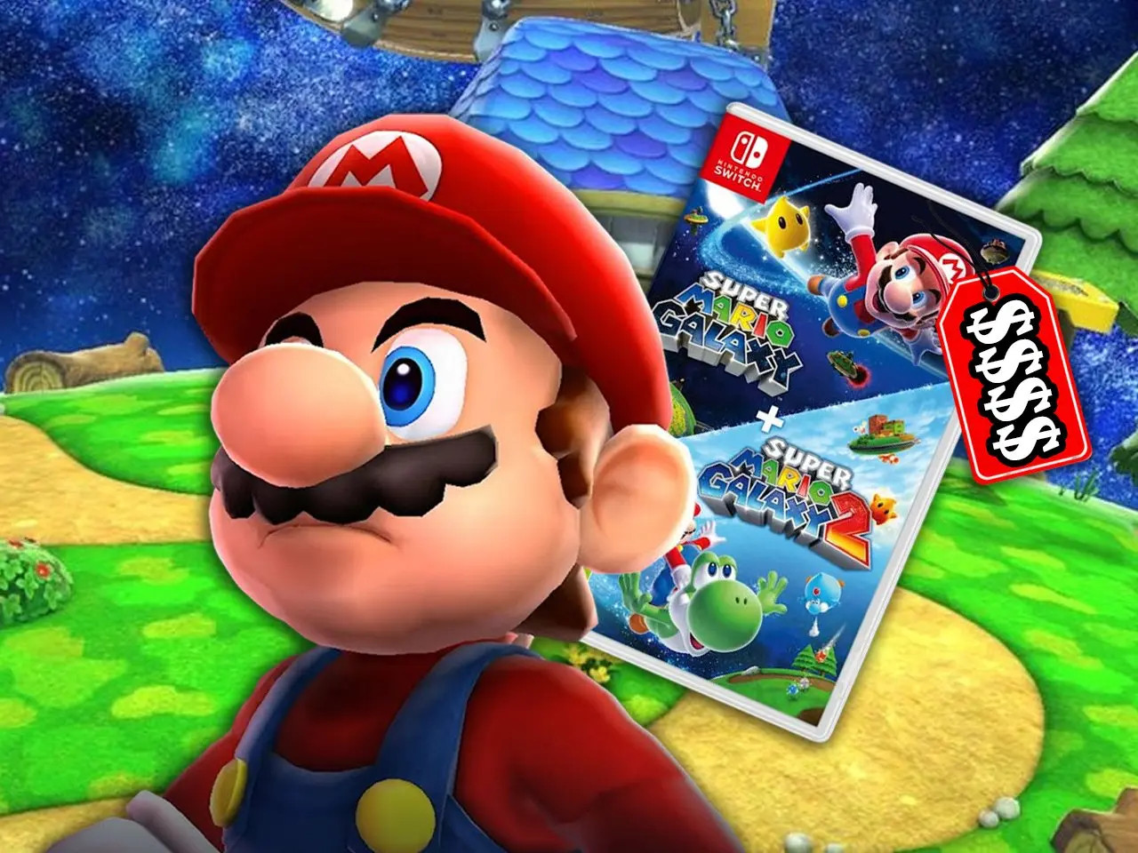 【玩家担忧Switch《马力欧银河1+2》画质：对比Wii版疑似缩水】任天堂在直