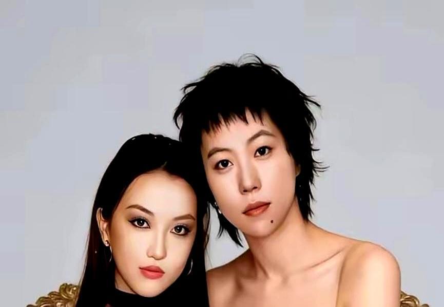 王菲的偏心基因：只给了窦靖童。窦靖童，简直是王菲走出来的影子。侧脸、眼神，