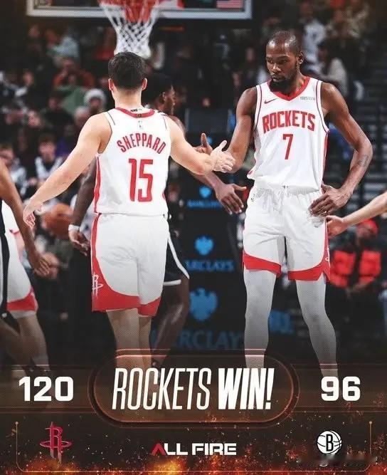 火箭官方真是太懂事了！在今天火箭客场以120：96大胜篮网的赛后，火箭官方专门更